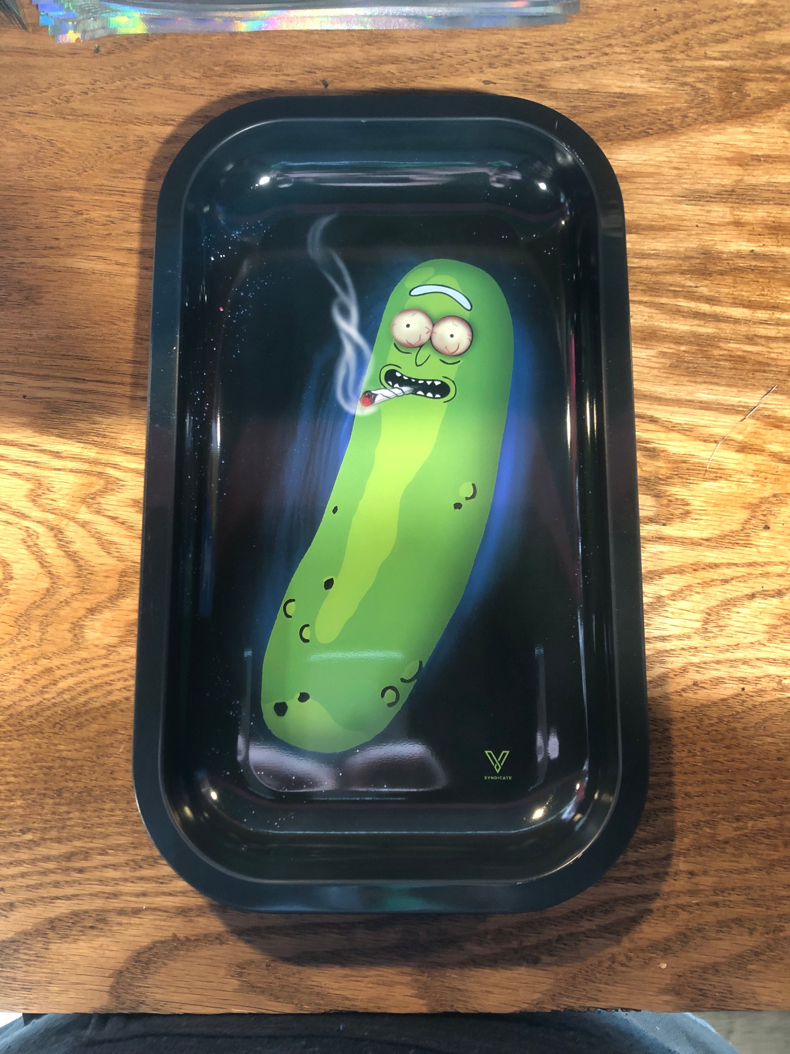 Rolling Tray Metal 290x190mm Rick and Morty Running