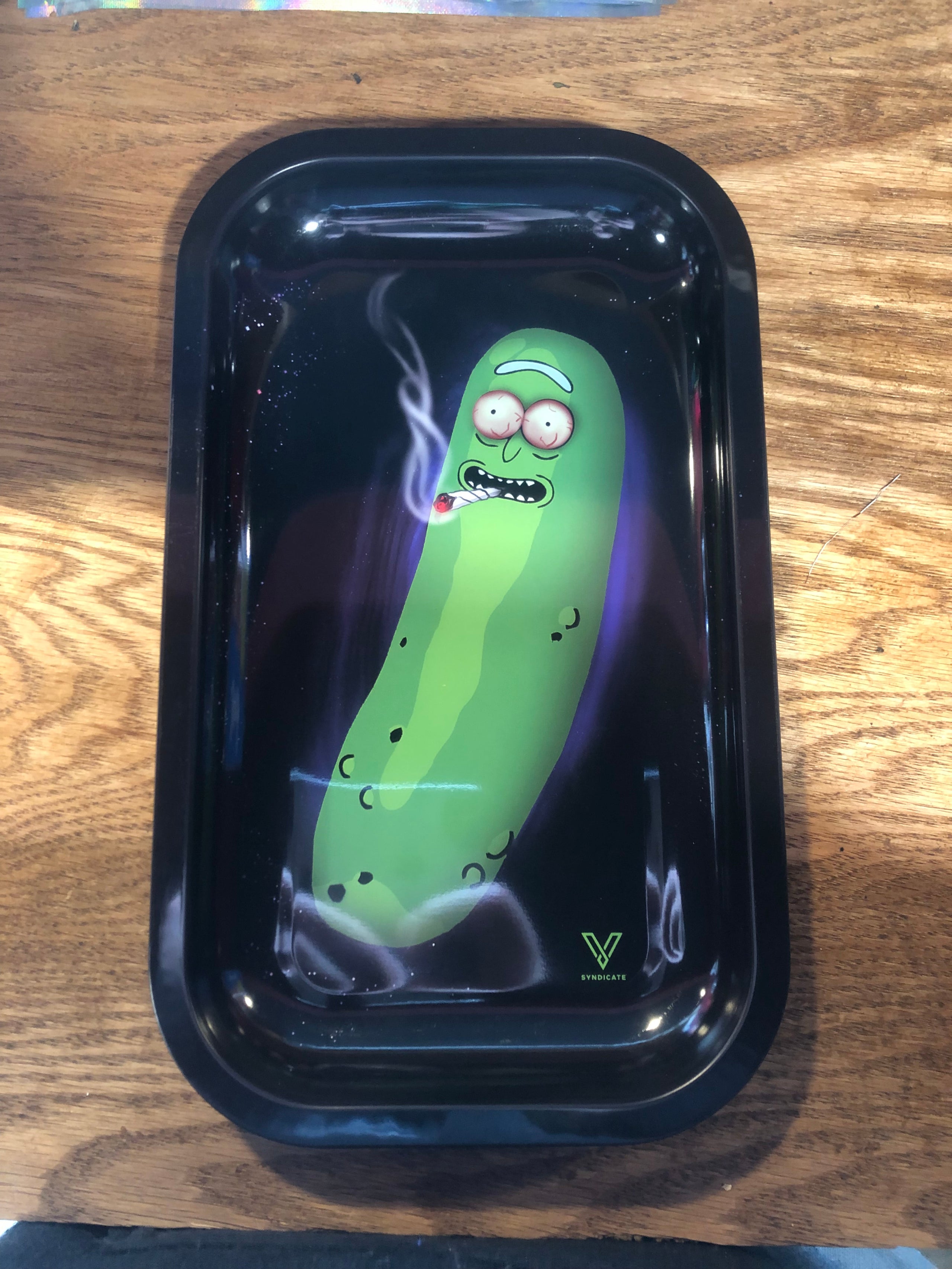 Rick and Morty Metal Rolling Trays - Medium (10.5 in x 6.25 in x 1 in)